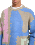 The Volcom Mens FA Carrau Jumper in Multi
