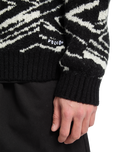 The Volcom Mens Zagner Jumper in Black