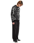 The Volcom Mens Zagner Jumper in Black