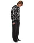 The Volcom Mens Zagner Jumper in Black