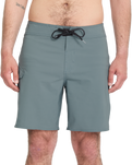 Lido Solid Mod Boardshorts in Tradewinds
