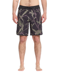 Encounter Scallop Mod Boardshorts in Black