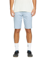 The Volcom Mens Frickin Modern Stretch Walkshorts in Carolina Blue