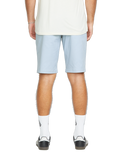 The Volcom Mens Frickin Modern Stretch Walkshorts in Carolina Blue