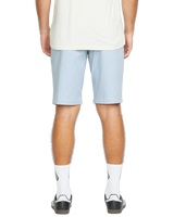 The Volcom Mens Frickin Modern Stretch Walkshorts in Carolina Blue