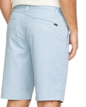 The Volcom Mens Frickin Modern Stretch Walkshorts in Carolina Blue