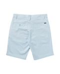 The Volcom Mens Frickin Modern Stretch Walkshorts in Carolina Blue