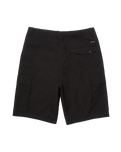 The Volcom Mens Strange Tripper Walkshorts in Black