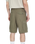The Volcom Mens Strange Tripper Walkshorts in Wintermoss