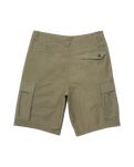 The Volcom Mens Strange Tripper Walkshorts in Wintermoss