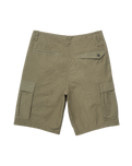 The Volcom Mens Strange Tripper Walkshorts in Wintermoss