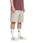 Billow Walkshorts in Light Khaki