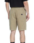The Volcom Mens Outer Spaced Walkshorts in Khaki