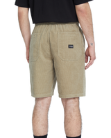 The Volcom Mens Outer Spaced Walkshorts in Khaki