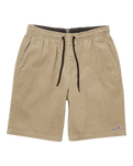 The Volcom Mens Outer Spaced Walkshorts in Khaki