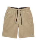The Volcom Mens Outer Spaced Walkshorts in Khaki