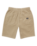 The Volcom Mens Outer Spaced Walkshorts in Khaki