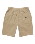The Volcom Mens Outer Spaced Walkshorts in Khaki