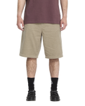 Freazy Loose Walkshorts in Light Khaki