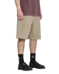 Freazy Loose Walkshorts in Light Khaki