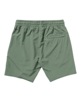 The Volcom Mens Frickin Ascender II Volley Shorts in Light Olive