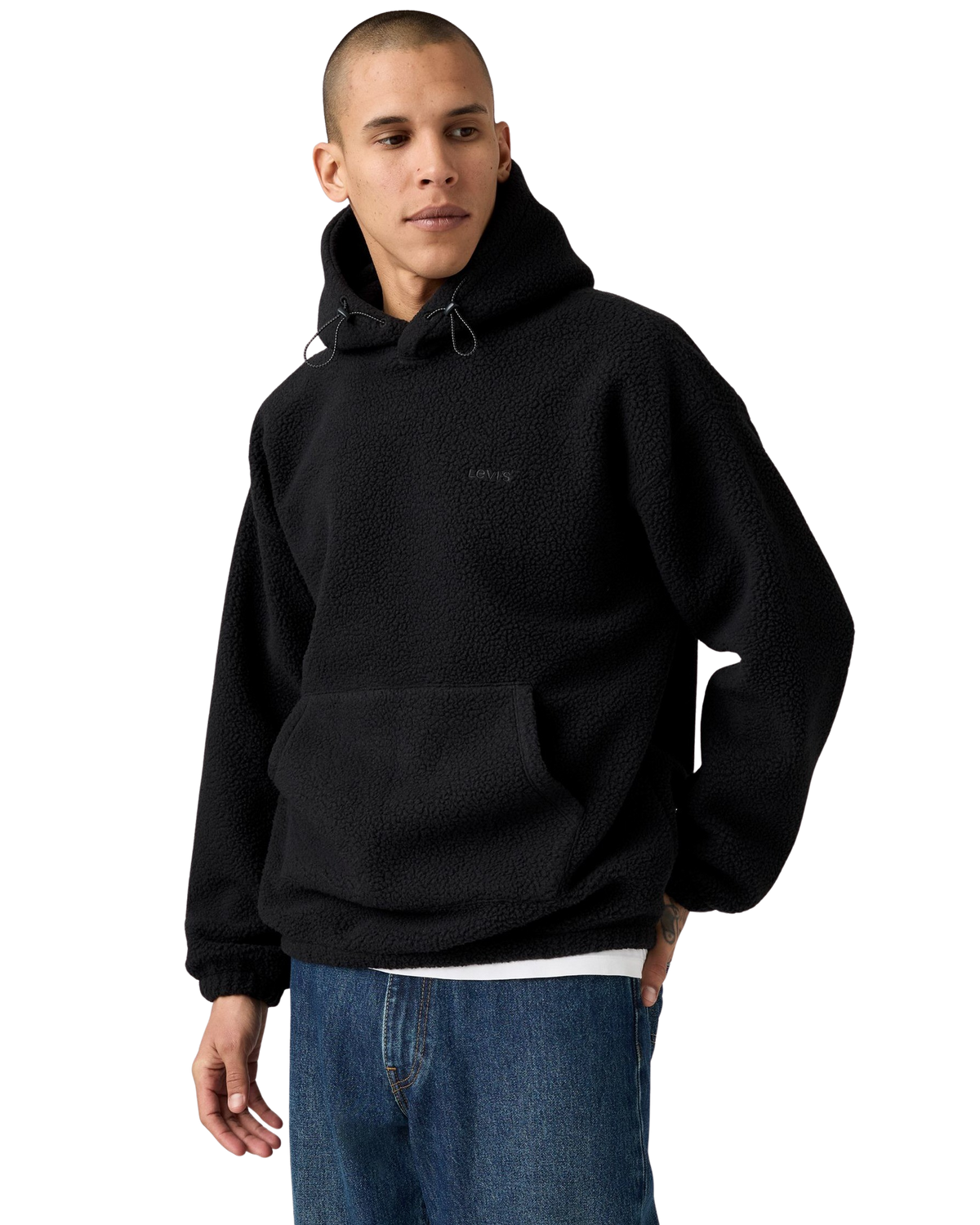 Cozy Up Hoodie in Jet Black