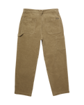 The Volcom Mens Kraftsman Corduroy Trousers in Khaki