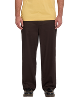 The Volcom Mens Billow Trousers in Cacao