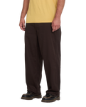 The Volcom Mens Billow Trousers in Cacao