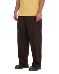The Volcom Mens Billow Trousers in Cacao