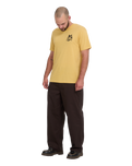 The Volcom Mens Billow Trousers in Cacao