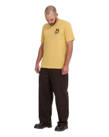 The Volcom Mens Billow Trousers in Cacao