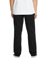The Volcom Mens Frickin Modern Stretch Trousers in Black