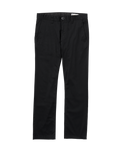 The Volcom Mens Frickin Modern Stretch Trousers in Black