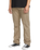 The Volcom Mens Frickin Modern Stretch Trousers in Khaki