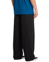 The Volcom Mens Baggos Pleat Trousers in Black