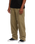The Volcom Mens Frickin Loose Tapered Cord Trousers in Khaki