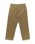 The Volcom Mens Frickin Loose Tapered Cord Trousers in Khaki