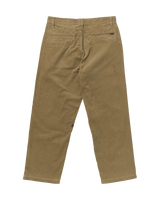 The Volcom Mens Frickin Loose Tapered Cord Trousers in Khaki