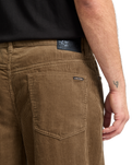 The Volcom Mens Billow Tapered Corduroy Trousers in Ermine