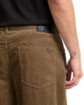 The Volcom Mens Billow Tapered Corduroy Trousers in Ermine