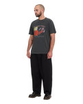 The Volcom Mens Holter Pleat Trousers in Black
