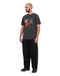 The Volcom Mens Holter Pleat Trousers in Black