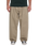 The Volcom Mens Holter Pleat Trousers in Khaki