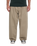 The Volcom Mens Holter Pleat Trousers in Khaki