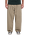 The Volcom Mens Holter Pleat Trousers in Khaki