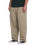 The Volcom Mens Holter Pleat Trousers in Khaki