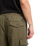 The Volcom Mens Billow Tapered Cargo Trousers in Sage Leaf