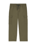 The Volcom Mens Billow Tapered Cargo Trousers in Sage Leaf