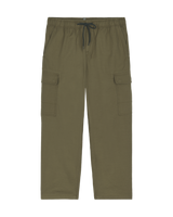 The Volcom Mens Billow Tapered Cargo Trousers in Sage Leaf